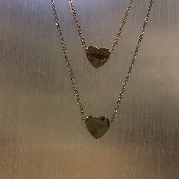 Little Polished Sculptural Heart Necklace,NWT-Boutique - Picture 9 of 10